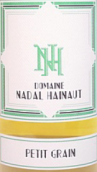 納達爾·埃努酒莊小粒麝香半干型白葡萄酒(Chateau Nadal Hainaut Petit Grain Muscat Sec, Languedoc-Roussillon, France)