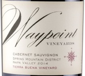 航點酒莊彼蒂拉布娜園赤霞珠紅葡萄酒(Waypoint Tierra Buena Vineyard Cabernet Sauvignon, Spring Mountain, USA)