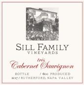 希爾家族酒莊盧瑟福佳釀赤霞珠紅葡萄酒(Sill Family Vineyards Rutherford Tres Cabernet Sauvignon, Napa Valley, USA)