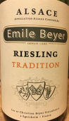 愛彌拜爾莊園雷司令傳統(tǒng)干白葡萄酒(Domaine Emile Beyer Riesling Tradition, Alsace, France)