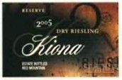 Kiona Reserve Dry Riesling, Red Mountain, USA