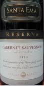 圣艾瑪珍藏赤霞珠紅葡萄酒(Santa Ema Reserve Cabernet Sauvignon, Maipo Valley, Chile)