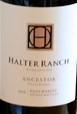 霍爾特牧場祖先珍藏干紅葡萄酒(Halter Ranch Estate Reserve Ancestor, Paso Robles, USA)