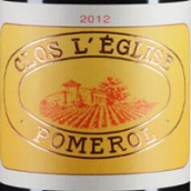 教堂園紅葡萄酒(Clos L'Eglise, Pomerol, France)