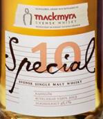 麥克米拉特別系列10號瑞典單一麥芽威士忌(Mackmyra Special 10 Svensk Single Malt Whisky, Sweden)