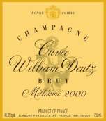 蒂姿威廉特釀香檳(Champagne Deutz Cuvee William Deutz Brut Millesime, Champagne, France)