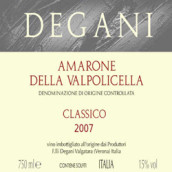 德加尼酒莊阿瑪羅尼經(jīng)典紅葡萄酒(Degani Amarone della Valpolicella Classico DOCG, Veneto, Italy)