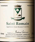 白川德安布魯瓦茲酒莊（圣羅曼村）白葡萄酒(Bertrand Ambroise Saint-Romain Blanc, Cote de Beaune, France)