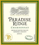 天堂橋木桶精選霞多麗干白葡萄酒(Paradise Ridge Barrel Selection Russian River Valley Chardonny, Sonoma County, USA)