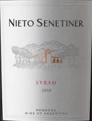 尼托圣蒂尼西拉紅葡萄酒(Nieto Senetiner Syrah, Mendoza, Argentina)