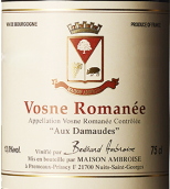Maison Bertrand Ambroise Vosne-Romanee Aux Damaudes, Cote de Nuits, France