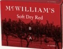 麥克威廉塔維恩干紅葡萄酒(McWilliam's Taverne Soft Dry Red, South Eastern Australia, Australia)