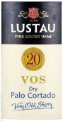 艾米洛盧士濤V.O.S20年干型帕羅卡特多雪莉酒(Emilio Lustau V.O.S 20 Year Old Dry Palo Cortado Sherry, Andalucia, Spain)