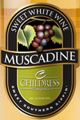 柴德里斯酒莊馬斯克汀白葡萄酒(Childress Vineyards Muscadine, North Carolina, USA)