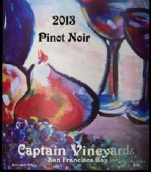 船长黑皮诺干红葡萄酒(Captain Pinot Noir, Lamorinda, USA)