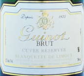 吉諾珍藏特釀利慕布朗克特起泡酒(Maison Guinot Cuvee Reservee, Blanquette de Limoux, France)