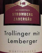 維嘉娜酒莊特羅靈格-萊姆貝格干紅葡萄酒(Weingartner Stromberg Zabergau Trollinger mit Lemberger, Wurttembereg, Germany)