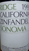 山脊仙粉黛紅葡萄酒（索諾瑪縣）(Ridge Zinfandel, Sonoma County, USA)