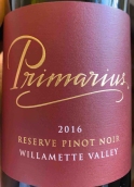 普利馬里斯珍藏黑皮諾紅葡萄酒(Primarius Reserve Pinot Noir, Willamette Valley, USA)