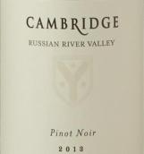 坎布里奇俄羅斯河黑皮諾干紅葡萄酒(Cambridge California Cellars Pinot Noir, Russian River, USA)