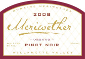 梅利韋瑟酒莊黑皮諾干紅葡萄酒(Meriwether Pinot Noir, Oregon, USA)