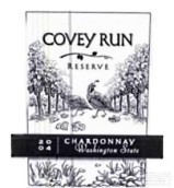 科維珍藏霞多麗干白葡萄酒(Covey Run Reserve Chardonnay, Washington, USA)