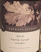 貝瑟妮酒莊小西拉干紅葡萄酒(Bethany Petite Syrah, Washington, USA)