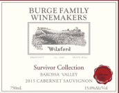 堡歌家族酒莊生還者系列赤霞珠紅葡萄酒(Burge Family Winemakers Survivor Collection Cabernet Sauvignon, Barossa Valley, Australia)