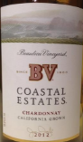 璞立酒莊海岸霞多麗白葡萄酒(Beaulieu Vineyard BV Coastal Estates Chardonnay, California, USA)