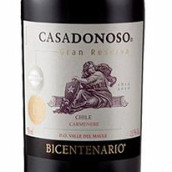 卡薩多諾索兩百年特級珍藏佳美娜紅葡萄(Casa Donoso Bicentenario Gran Reserva Carmenere, Valle de Maule, Chile)