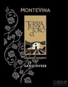 蒙特維納泰拉奧羅桑嬌維塞干紅葡萄酒(Montevina Terra d'Oro Sangiovese, Amador County, USA)