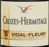 維達(dá)-芙麗酒莊克羅茲-埃米塔日紅葡萄酒(Vidal-Fleury, Crozes-Hermitage, France)