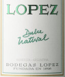 洛佩斯酒莊自然甜型白葡萄酒(Bodegas Lopez Lopez Dulce Natural, Mendoza, Argentina)