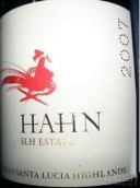 哈恩SLH西拉干紅葡萄酒(Hahn SLH Estates Syrah, Santa Lucia Highlands, USA)