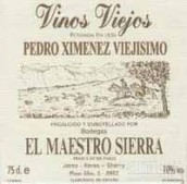 Bodegas El Maestro Sierra Vinos Viejos Pedro Ximenez Viejisimo Sherry, Andalucia, Spain