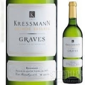 科瑞斯曼珍釀干白葡萄酒（格拉夫）(Kressmann Grande Reserve Blanc, Graves, France)