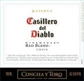 干露酒莊紅魔鬼珍藏混釀紅葡萄酒(Concha y Toro Casillero del Diablo Reserva Red Blend, Central Valley, Chile)