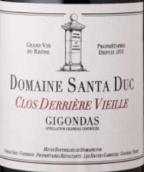 圣杜卡酒莊吉老城后園紅葡萄酒(Domaine Santa Duc Clos Derriere Vieille, Gigondas, France)