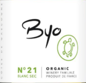 尤比酒莊拜歐系列21號混釀白葡萄酒(Domaine Uby Byo No. 21 Blanc Sec, Cotes de Gascogne, France)