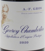 AF格羅酒莊（熱夫雷-香貝丹村）紅葡萄酒(Domaine A.F. Gros Gevrey-Chambertin, Cote de Nuits, France)