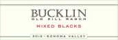 巴克林混黑干紅葡萄酒(Bucklin Old Hill Ranch Mixed Blacks, Sonoma County, USA)