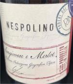 內(nèi)斯波利酒莊內(nèi)斯波利諾桑嬌維塞-梅洛紅葡萄酒(Poderi dal Nespoli Nespolino Sangiovese Merlot Rubicone IGT, Emilia-Romagna, Italy)