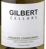 吉尔伯特霞多丽干白葡萄酒（未经橡木）(Gilbert Cellars Unoaked Chardonnay, Columbia Valley, USA)