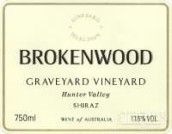 戀木傳奇酒莊塋地莊園設拉子干紅葡萄酒(Brokenwood Graveyard Vineyard Shiraz, Hunter Valley, Australia)