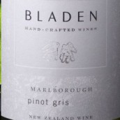 布拉登灰皮諾干白葡萄酒(Bladen Pinot Gris, Marlborough, New Zealand)