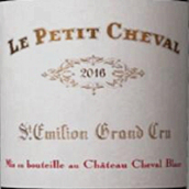 白马酒庄副牌（小白马）红葡萄酒(Le Petit Cheval, Saint-Emilion Grand Cru, France)