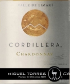 智利桃樂(lè)絲科迪勒拉特別珍藏霞多麗白葡萄酒(Miguel Torres Cordillera Reserva Especial Chardonnay, Limari Valley, Chile)