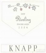 科納普雷司令干型白葡萄酒(Knapp Winery Dry Riesling, Finger Lakes, USA)