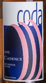 凱登斯可達(dá)品麗珠-味而多混釀桃紅葡萄酒(Cadence Winery Coda Cabernet Franc-Petit Verdot, Washington, USA)