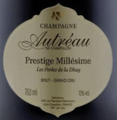 奧特羅杜伊珍珠特級園極干型年份香檳(Autreau de Champillon Les Perles de la Dhuy Prestige Grand Cru Brut Millesime, Champagne, France)